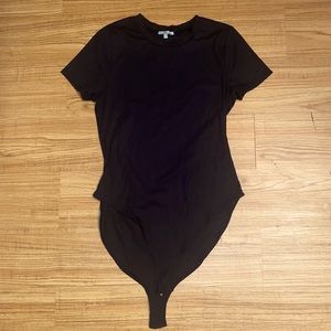 Charlotte Russe Ribbed Bodysuit